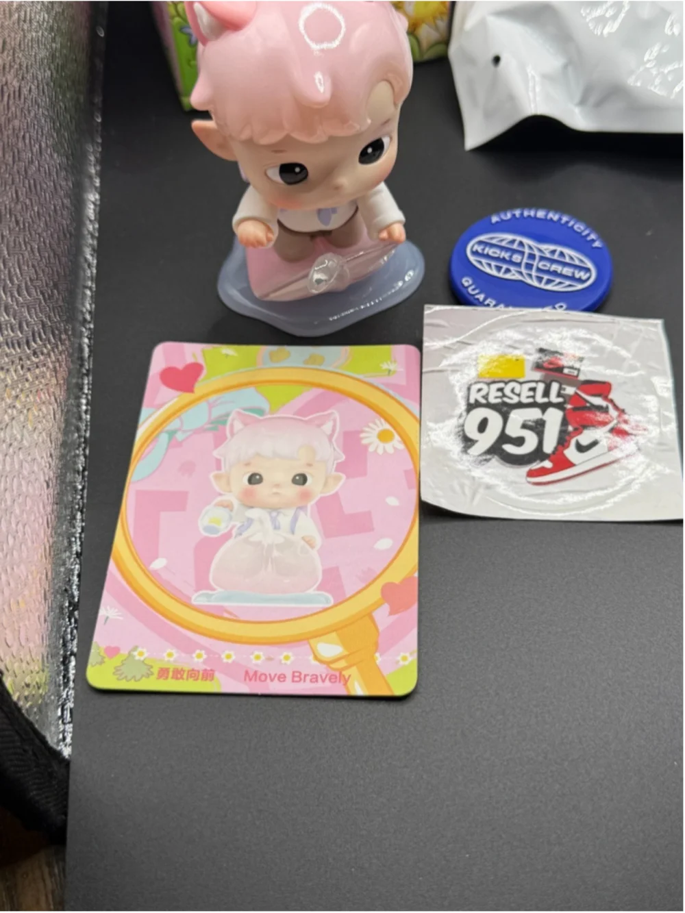 Labubu Pop Mart Finding Mokoko Move Bravely Designer Collectible Figure